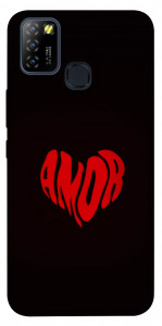 Чехол Amor heart для Infinix Hot 10 Lite