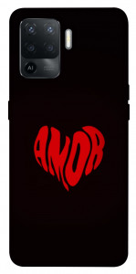 Чехол Amor heart для Oppo Reno 5 Lite