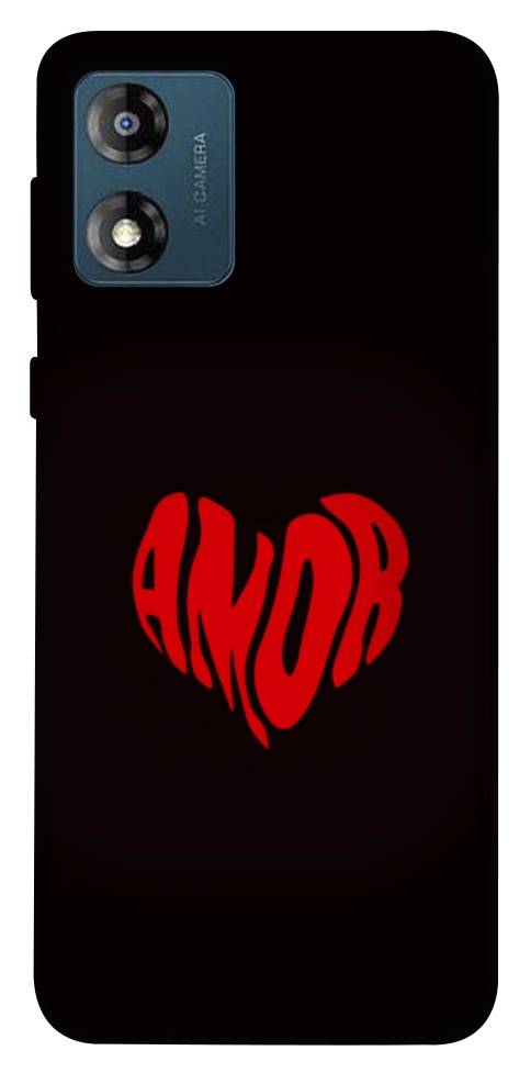 Чехол Amor heart для Motorola Moto E13