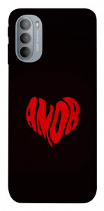 Чохол Amor heart для Motorola Moto G31
