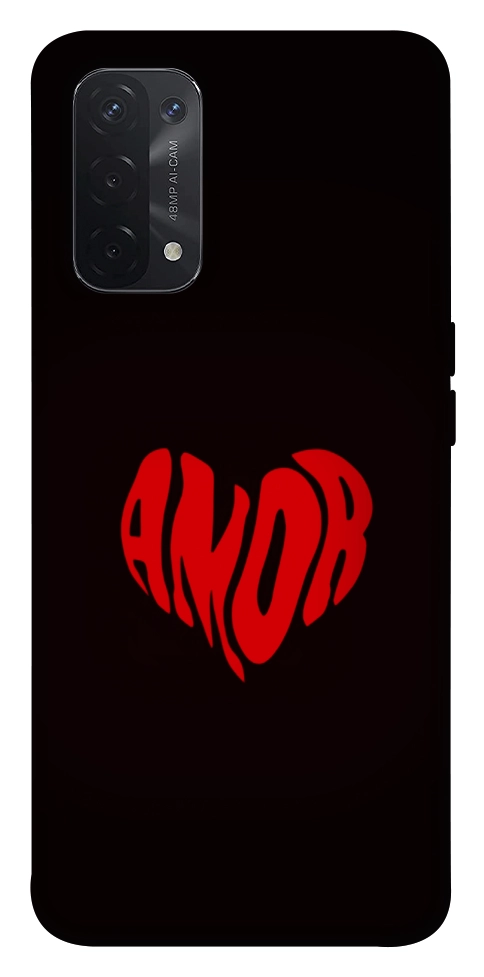 Чехол Amor heart для Oppo A74 5G