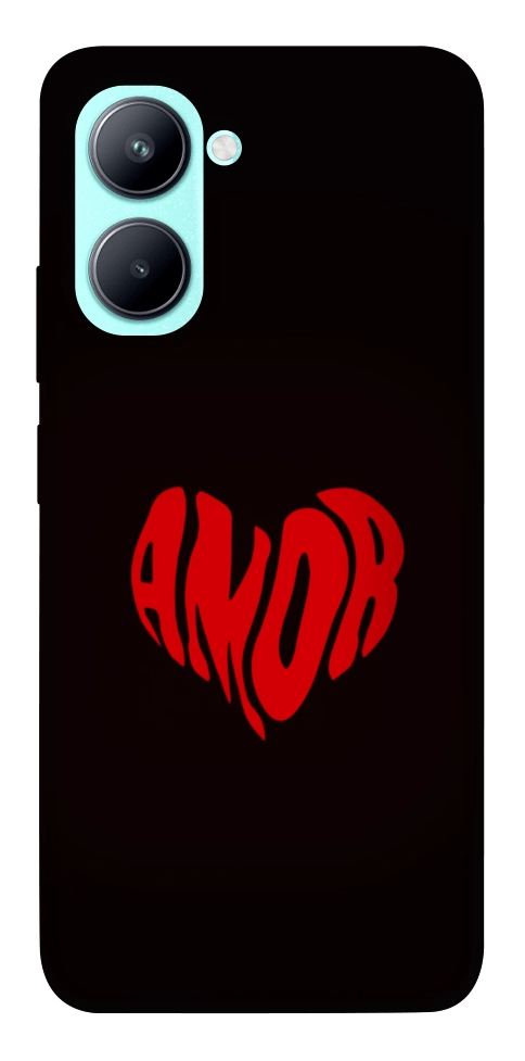Чехол Amor heart для Realme C33
