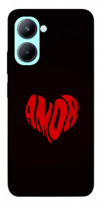 Чехол Amor heart для Realme C33