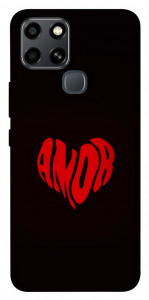 Чохол Amor heart для Infinix Smart 6