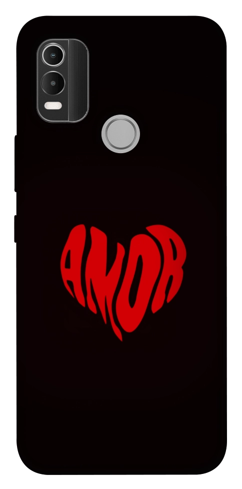 Чехол Amor heart для Nokia C21 Plus