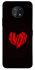 Чохол Amor heart для Nokia G50