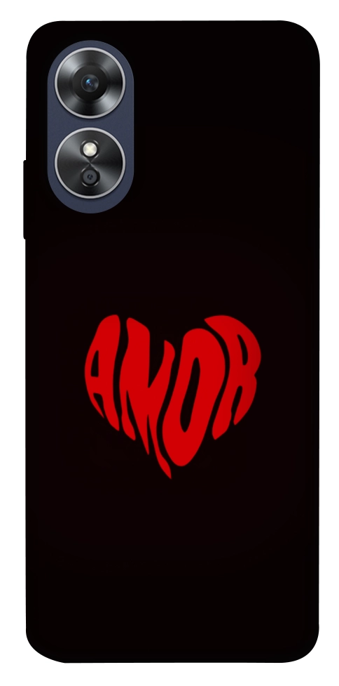 Чехол Amor heart для Oppo A17