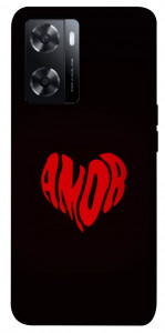 Чехол Amor heart для Oppo A77s