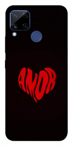 Чехол Amor heart для Realme C15