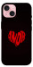Чохол Amor heart для iPhone 15
