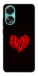 Чохол Amor heart для Oppo A78 4G