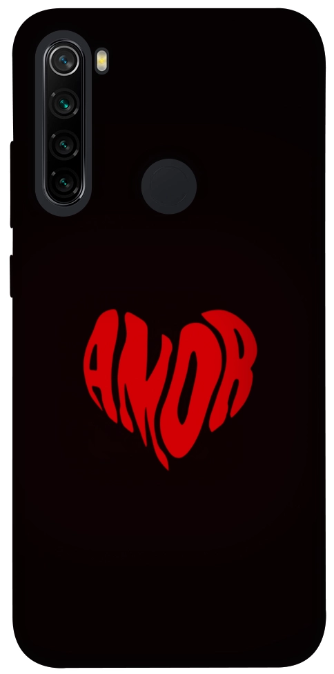 Чехол Amor heart для Xiaomi Redmi Note 8 2021