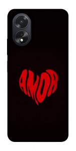 Чехол Amor heart для Oppo A18