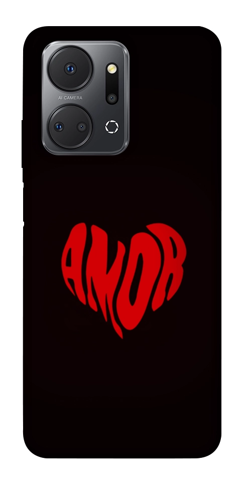 Чехол Amor heart для Huawei Honor X7a