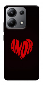 Чехол Amor heart для Xiaomi Redmi Note 13 4G