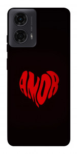 Чехол Amor heart для Motorola Moto G24
