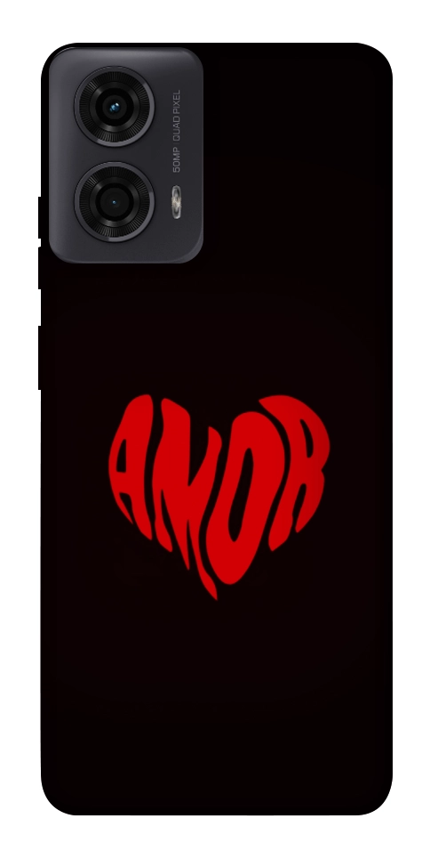 Чохол Amor heart для Motorola Moto G04