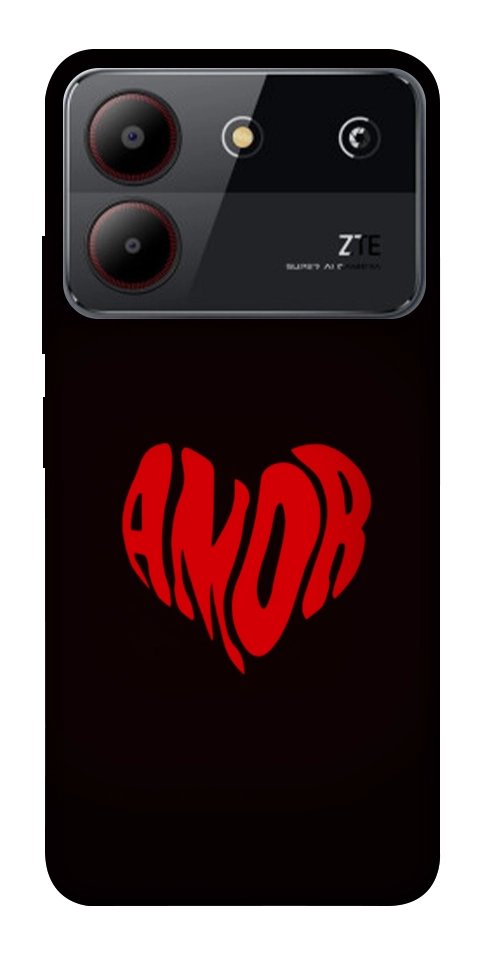 Чехол Amor heart для ZTE Blade A54 4G