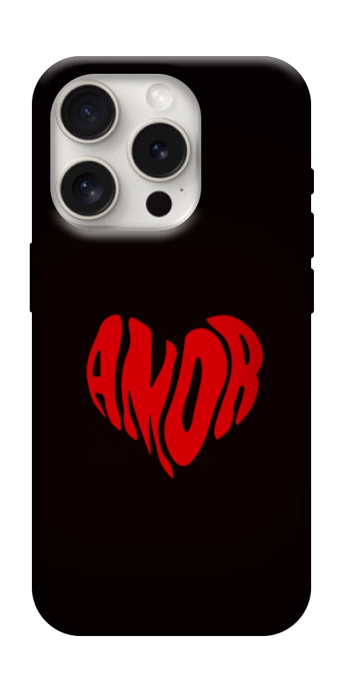 Чехол Amor heart для iPhone 16 Pro