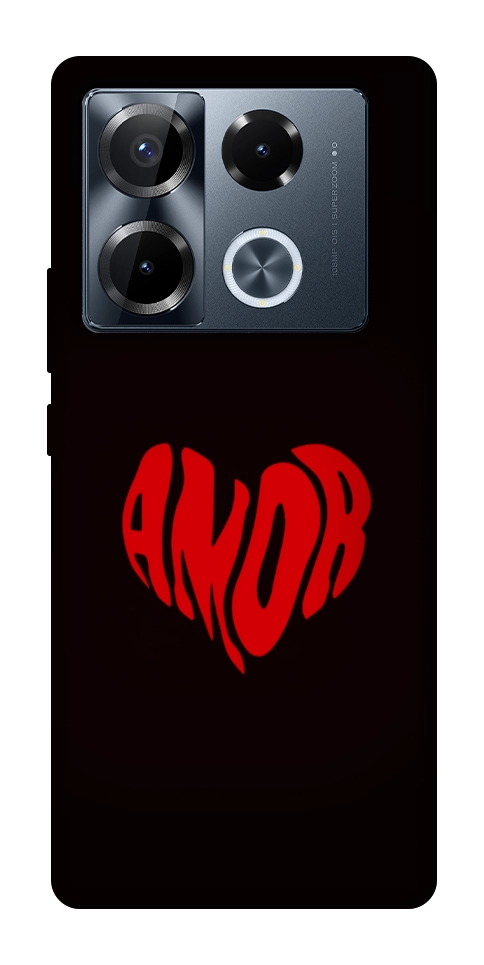 Чехол Amor heart для Infinix Note 40 Pro 4G