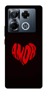Чехол Amor heart для Infinix Note 40 Pro 4G