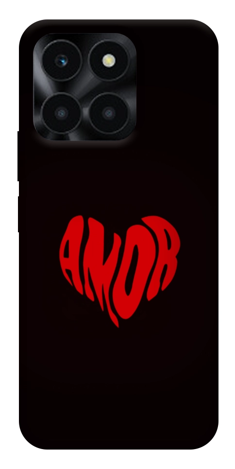 Чехол Amor heart для Huawei Honor X6a