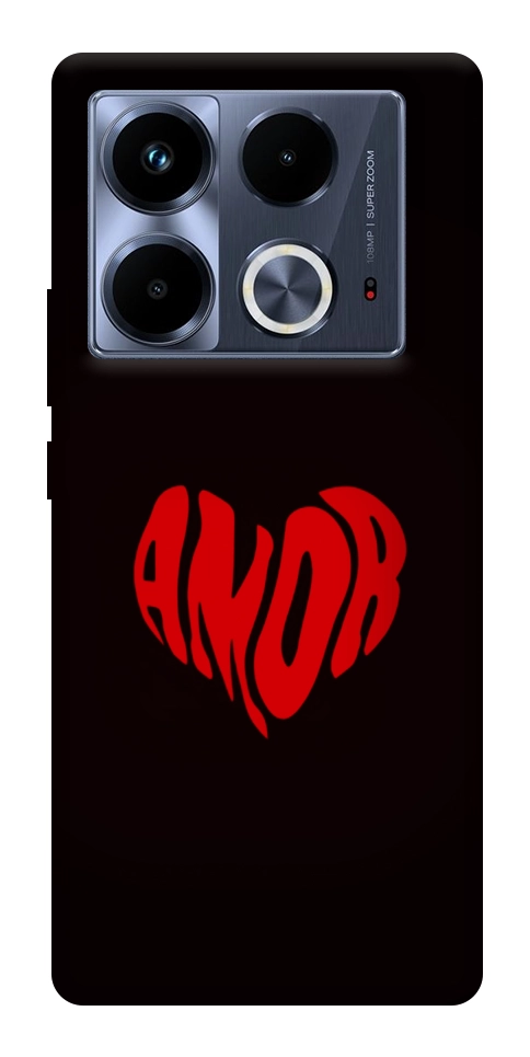 Чехол Amor heart для Infinix Note 40 4G