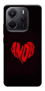 Чохол Amor heart для Xiaomi Redmi Note 14 4G (Int. version)