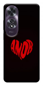 Чехол Amor heart для Oppo A60 4G