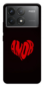 Чохол Amor heart для Xiaomi Poco F6 Pro