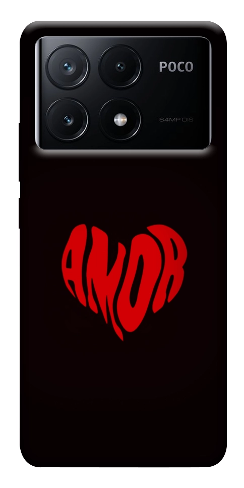 Чехол Amor heart для Xiaomi Poco X6 Pro