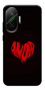 Чохол Amor heart для Xiaomi Poco F7