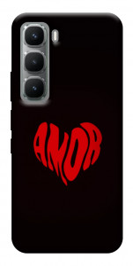 Чохол Amor heart для Infinix Hot 60 Pro