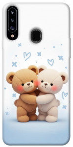 Чехол Bear love для Galaxy A20s (2019)