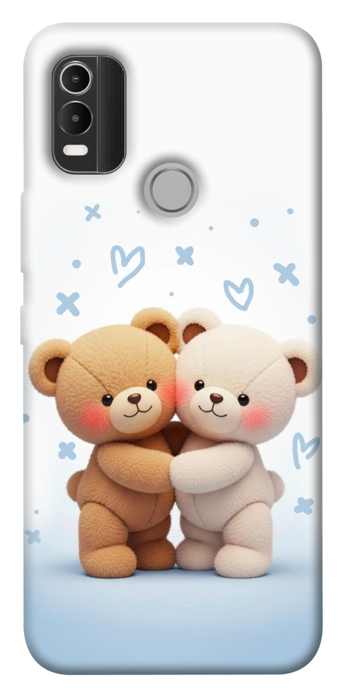 Чехол Bear love для Nokia C21 Plus