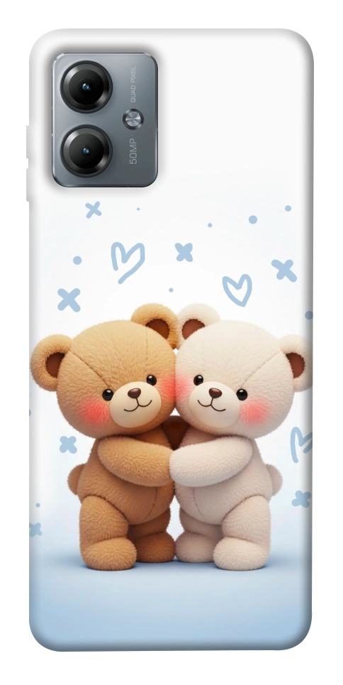 Чехол Bear love для Motorola Moto G14