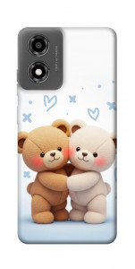 Чехол Bear love для Motorola Moto E14