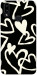 Чехол Black and white hearts для Galaxy A10s (2019)