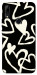 Чехол Black and white hearts для Huawei P Smart Z