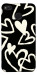 Чехол Black and white hearts для Xiaomi Redmi 4X
