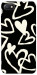 Чехол Black and white hearts для Xiaomi Redmi 6A