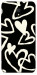 Чехол Black and white hearts для Xiaomi Redmi 8a