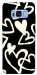 Чехол Black and white hearts для Galaxy S8 (G950)