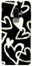 Чехол Black and white hearts для Galaxy S9+