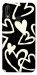 Чехол Black and white hearts для Huawei P20 Lite