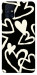 Чехол Black and white hearts для Galaxy M31s