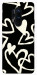 Чехол Black and white hearts для OnePlus 8 Pro