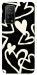 Чехол Black and white hearts для Xiaomi Mi 10T