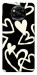 Чехол Black and white hearts для Xiaomi Poco X3 NFC