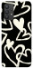 Чехол Black and white hearts для Galaxy A32 4G